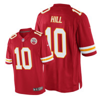 Men Kansas City Chiefs #10 Red Tyreek Hill Nike Game Jersey