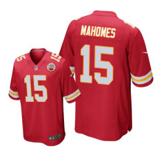 Men Kansas City Chiefs #15 Red Patrick Mahomes Nike Game Jersey