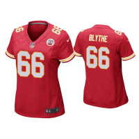 Women Kansas City Chiefs #66 Austin Blythe Red Game Jersey