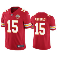 Men Kansas City Chiefs #15 Patrick Mahomes Red Color Rush Limited Jersey