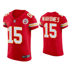 Men Kansas City Chiefs #15 Patrick Mahomes Red Vapor Elite Jersey