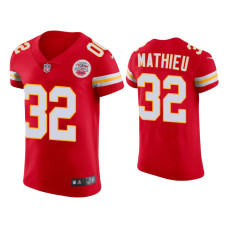 Men Kansas City Chiefs #32 Tyrann Mathieu Red Vapor Elite Jersey