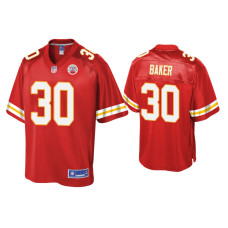 Men Kansas City Chiefs #30 Deandre Baker Red Pro Line Jersey