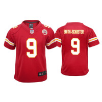 Youth Kansas City Chiefs #9 JuJu Smith-Schuster Red Game Jersey