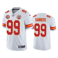 Men Kansas City Chiefs #99 60th Season Khalen Saunders White Limited Jersey