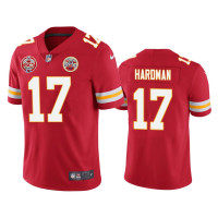 Men Kansas City Chiefs #17 60th Season Mecole Hardman Red Limited Jersey