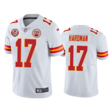 Men Kansas City Chiefs #17 60th Season Mecole Hardman White Limited Jersey