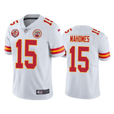 Men Kansas City Chiefs #15 60th Season Patrick Mahomes White Limited Jersey