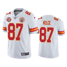 Men Kansas City Chiefs #87 60th Season Travis Kelce White Limited Jersey