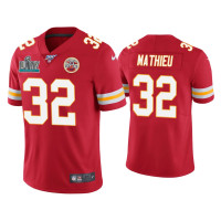 Men Kansas City Chiefs #32 Tyrann Mathieu Super Bowl LIV Red Vapor Limited Jersey