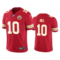 Men Kansas City Chiefs #10 100th Season Tyreek Hill Red Limited Jersey