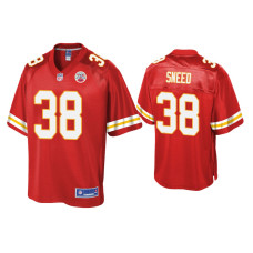 Men Kansas City Chiefs #38 L'Jarius Sneed Red Pro Line Jersey