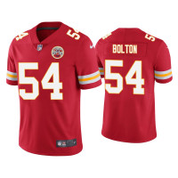 Men Kansas City Chiefs #54 Nick Bolton Vapor Limited Red Jersey