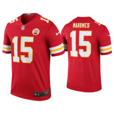 Men Kansas City Chiefs #15 Patrick Mahomes Red Legend Jersey