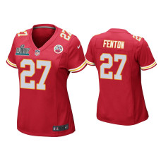 Women Kansas City Chiefs #27 Rashad Fenton Super Bowl LIV Red Game Jersey