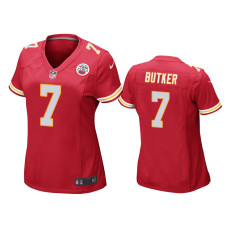 Women Kansas City Chiefs #7 Red Harrison Butker Nike Game Jersey