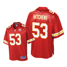 Youth Kansas City Chiefs #53 Red Anthony Hitchens Pro Line Jersey