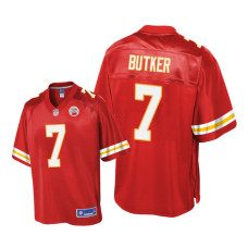 Youth Kansas City Chiefs #7 Red Harrison Butker Pro Line Jersey