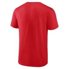 Kansas City Chiefs Fanatics Branded Throwback T-Shirt - Red