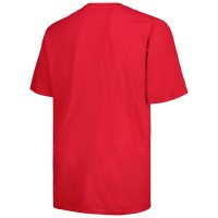 Kansas City Chiefs New Era Big & Tall Helmet T-Shirt - Red