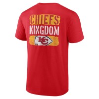 Kansas City Chiefs Profile Big & Tall Two-Sided T-Shirt - Red