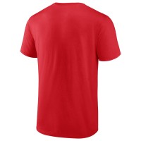 Kansas City Chiefs Fanatics Branded 2023 AFC Champions Right Side Big & Tall T-Shirt - Red