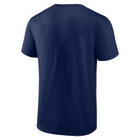 Kansas City Chiefs Fanatics Branded Banner Wave Logo T-Shirt - Navy