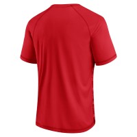 Kansas City Chiefs Fanatics Branded Hail Mary Raglan T-Shirt - Red