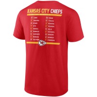 Kansas City Chiefs Fanatics Branded Two-Pack 2023 Schedule T-Shirt Combo Set - Red/White