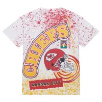 Kansas City Chiefs Mitchell & Ness Team Burst Sublimated T-Shirt - White