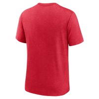 Kansas City Chiefs Nike Team Tri-Blend T-Shirt - Heather Red