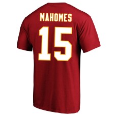 Patrick Mahomes Kansas City Chiefs Fanatics Branded Super Bowl LVIII Big & Tall Player Name & Number T-Shirt - Red