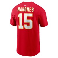 Patrick Mahomes Kansas City Chiefs Nike Player Name & Number T-Shirt - Red